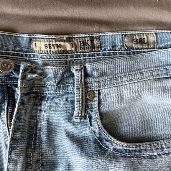 BKE Denim Seth Light Blue Jeans - Picture 1 of 7